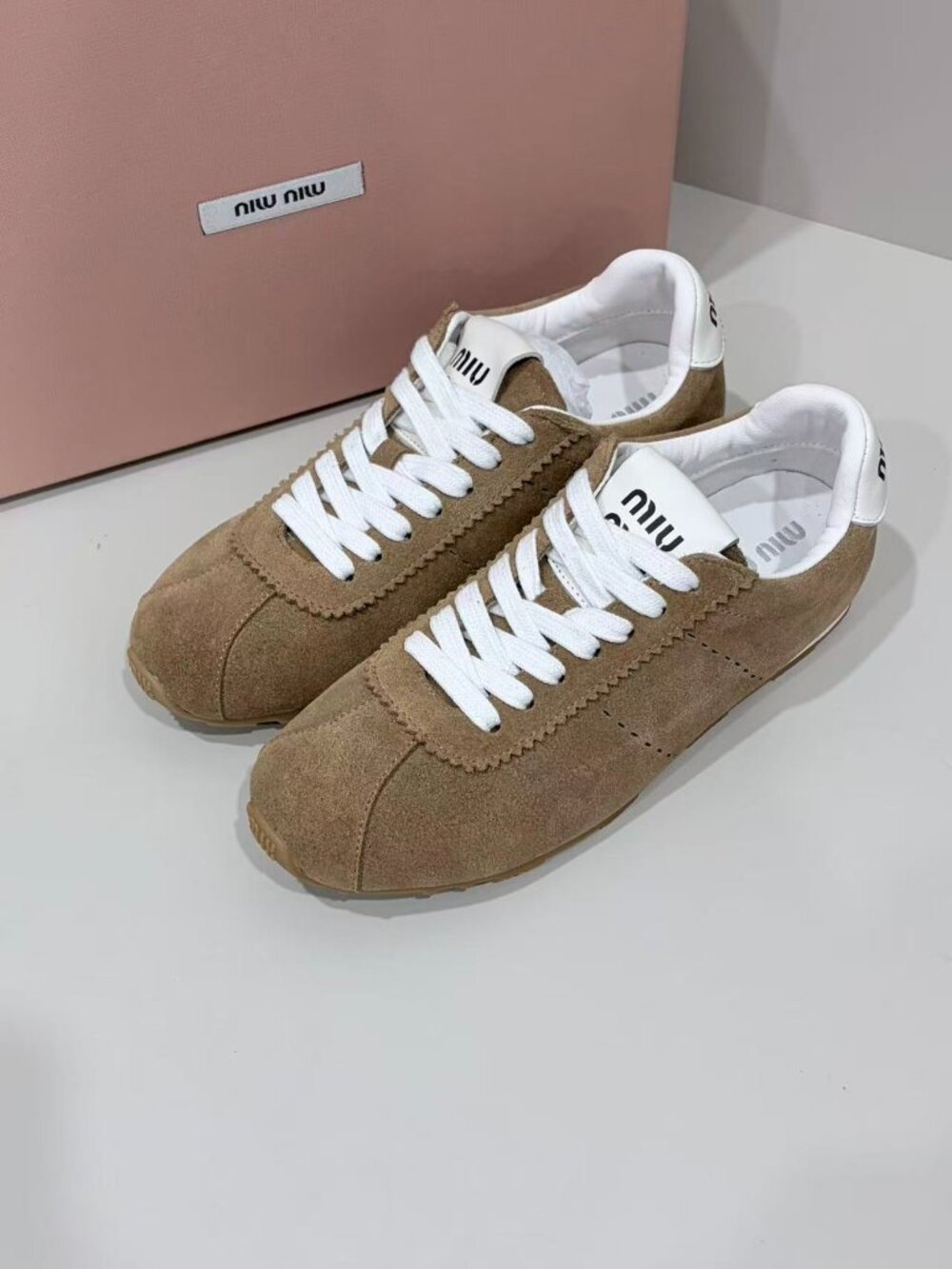 Miu Miu Women's Brown Sneakers